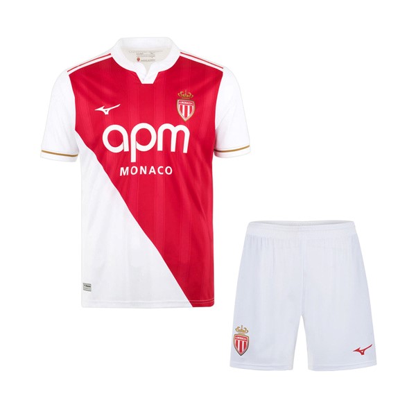 Camiseta AS Monaco 1ª Niño 2025/26